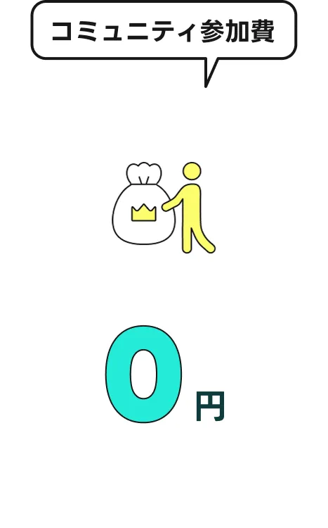 コミュニティ参加費